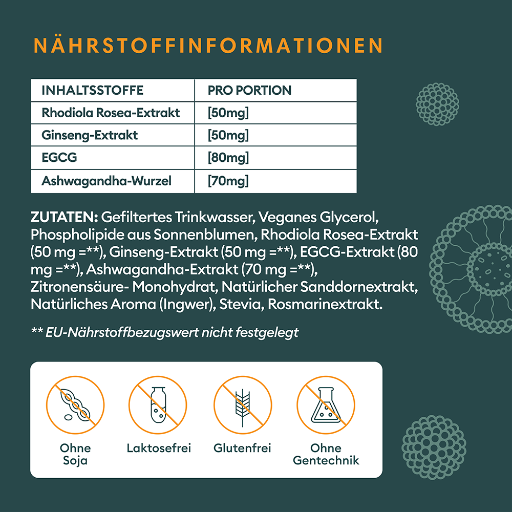 DEEP FOCUS Liposomal Support