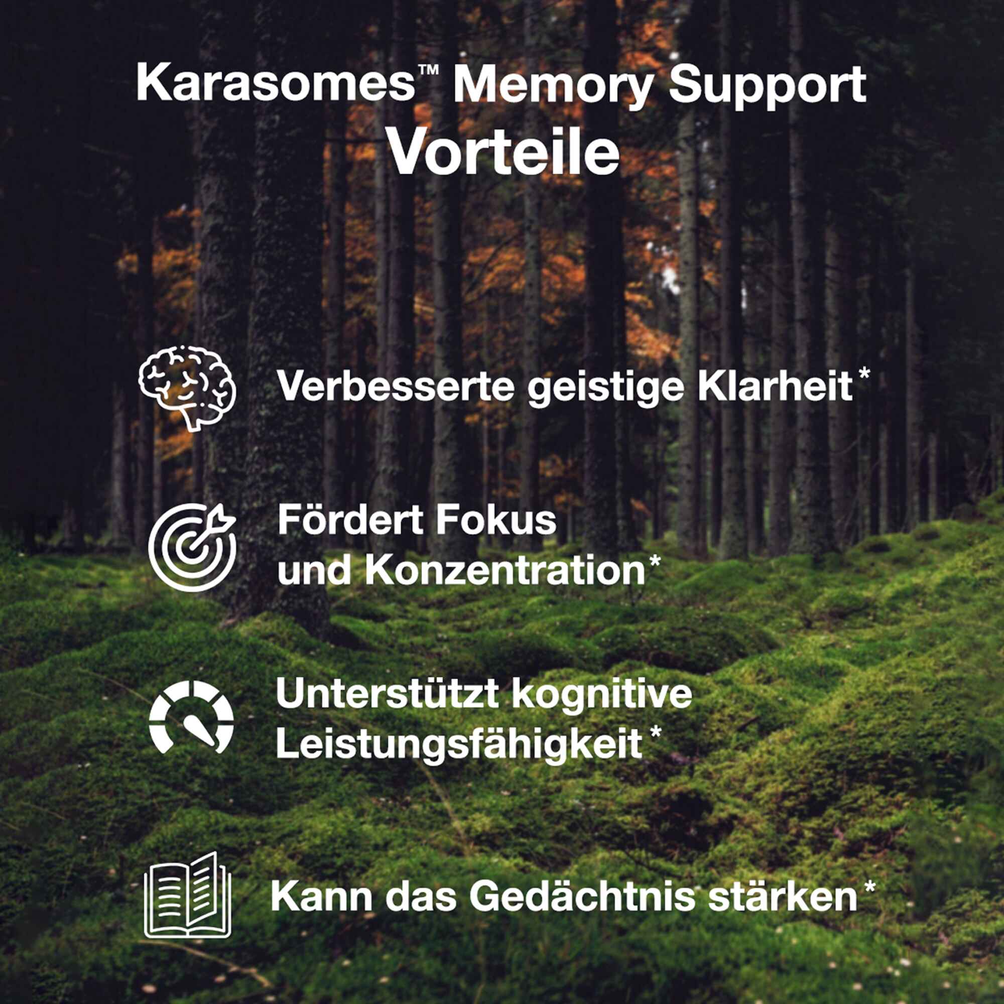 Karasomes™ Memory Support